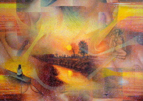 L'energia della bellezza van Gianpaolo Cappello, Schilderij te koop op Singulart