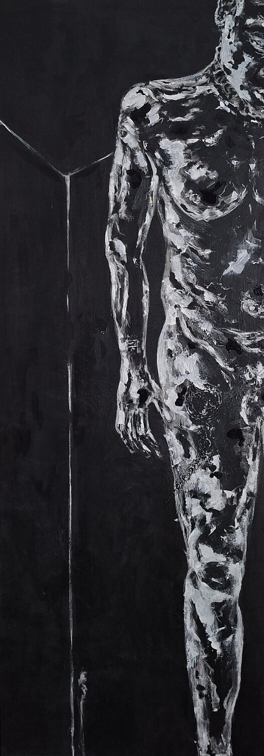 Autoretrato de mi muerte Jose González Originalgemälde zu verkaufen