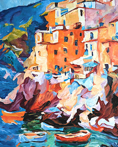 Sicilian Light by Félix Rubio Sanz, Painting for Sale on Singulart