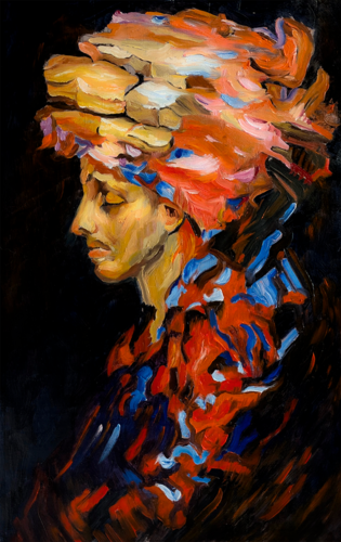 Fragmented Mind par Félix Rubio Sanz, Peinture en vente sur Singulart