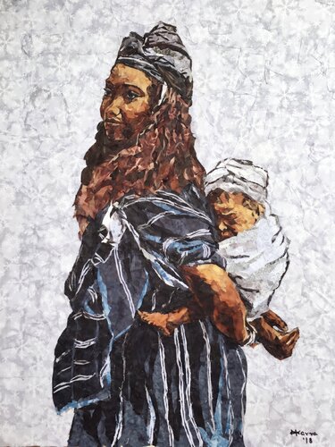 Mother and Son par Mihira Karra, Autres supports en vente sur Singulart