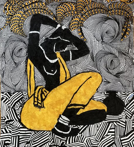 Santhal Woman by Mihira Karra, Other Media for Sale on Singulart