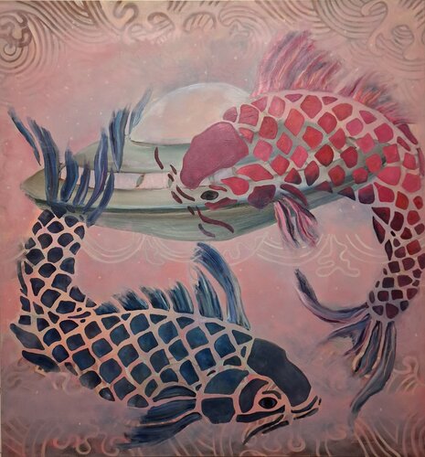 Blindensee van Marta Stratskas, Schilderij te koop op Singulart