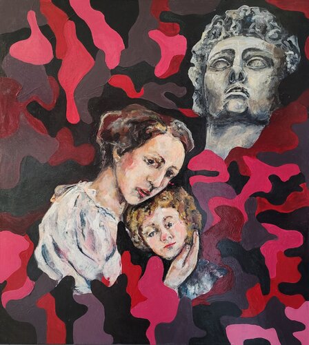 Together Forever I. par Marta Stratskas, Peinture en vente sur Singulart