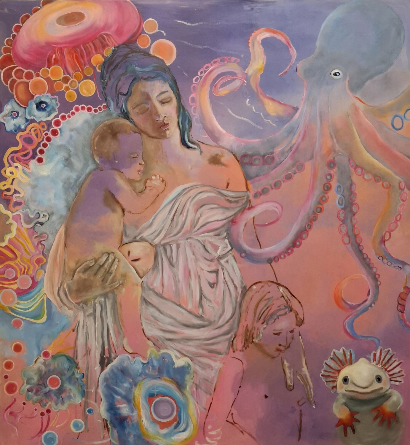 Jungfernheide Marta Stratskas Origineel schilderij te koop