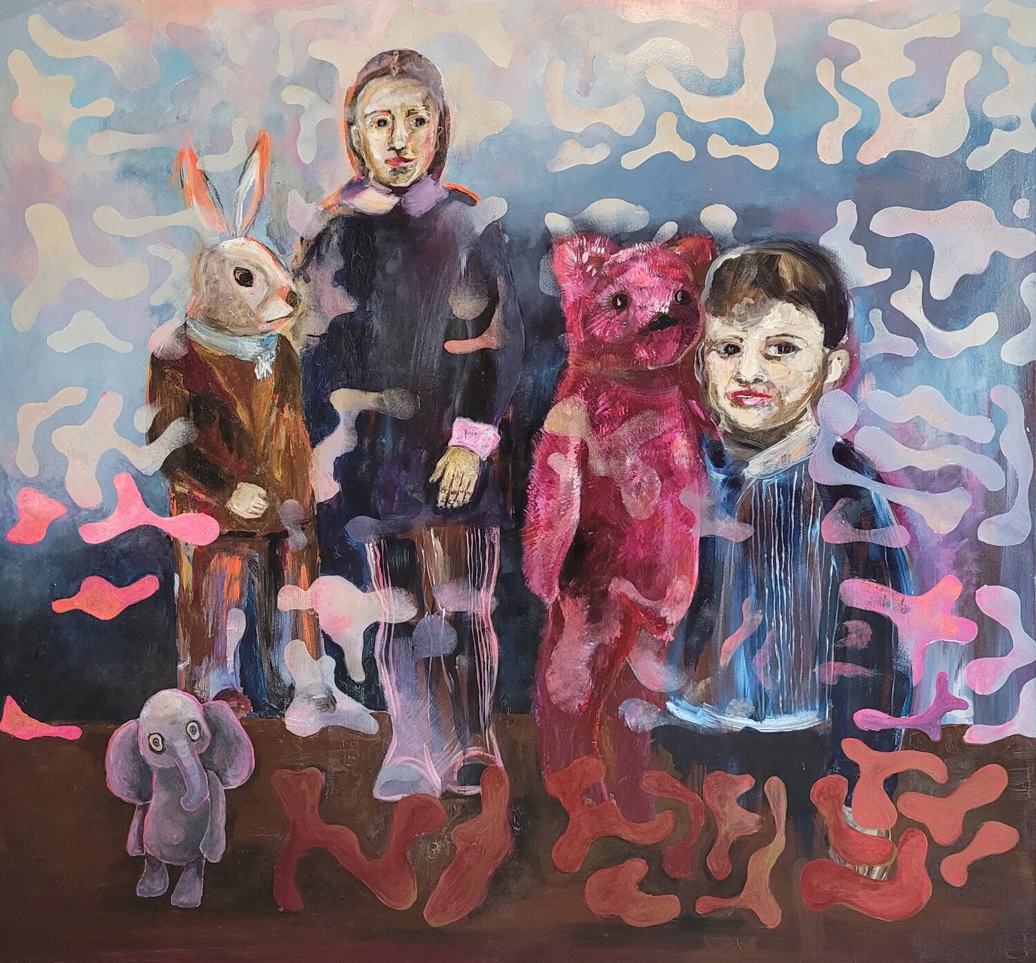 Waiting for Quests Marta Stratskas Original painting for sale