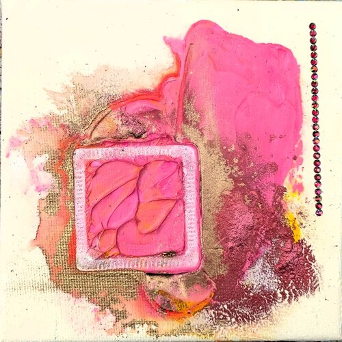 Raspberry ice cream by Celina Drzewiecka, Painting for Sale on Singulart