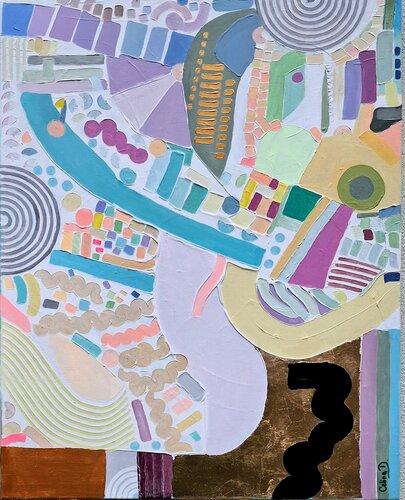 Sweet land of childhood van Celina Drzewiecka, Schilderij te koop op Singulart