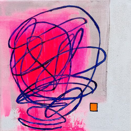 You can always come back following your footsteps by Celina Drzewiecka, 絵画 for Sale on Singulart