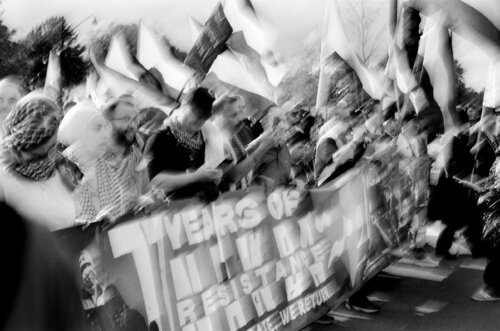 La manifestation by Jacques Pharand, 写真 for Sale on Singulart