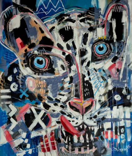 "Irbis" by Olzhas Issan, 絵画 for Sale on Singulart