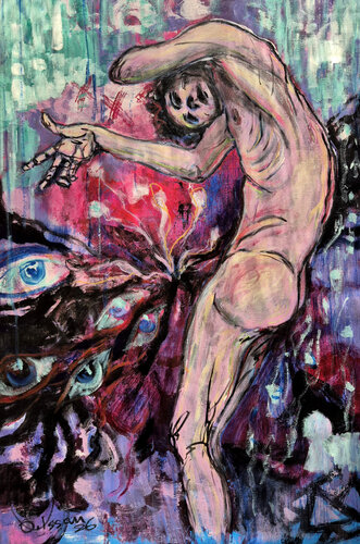 Anatomy of Release by Olzhas Issan, Painting for Sale on Singulart