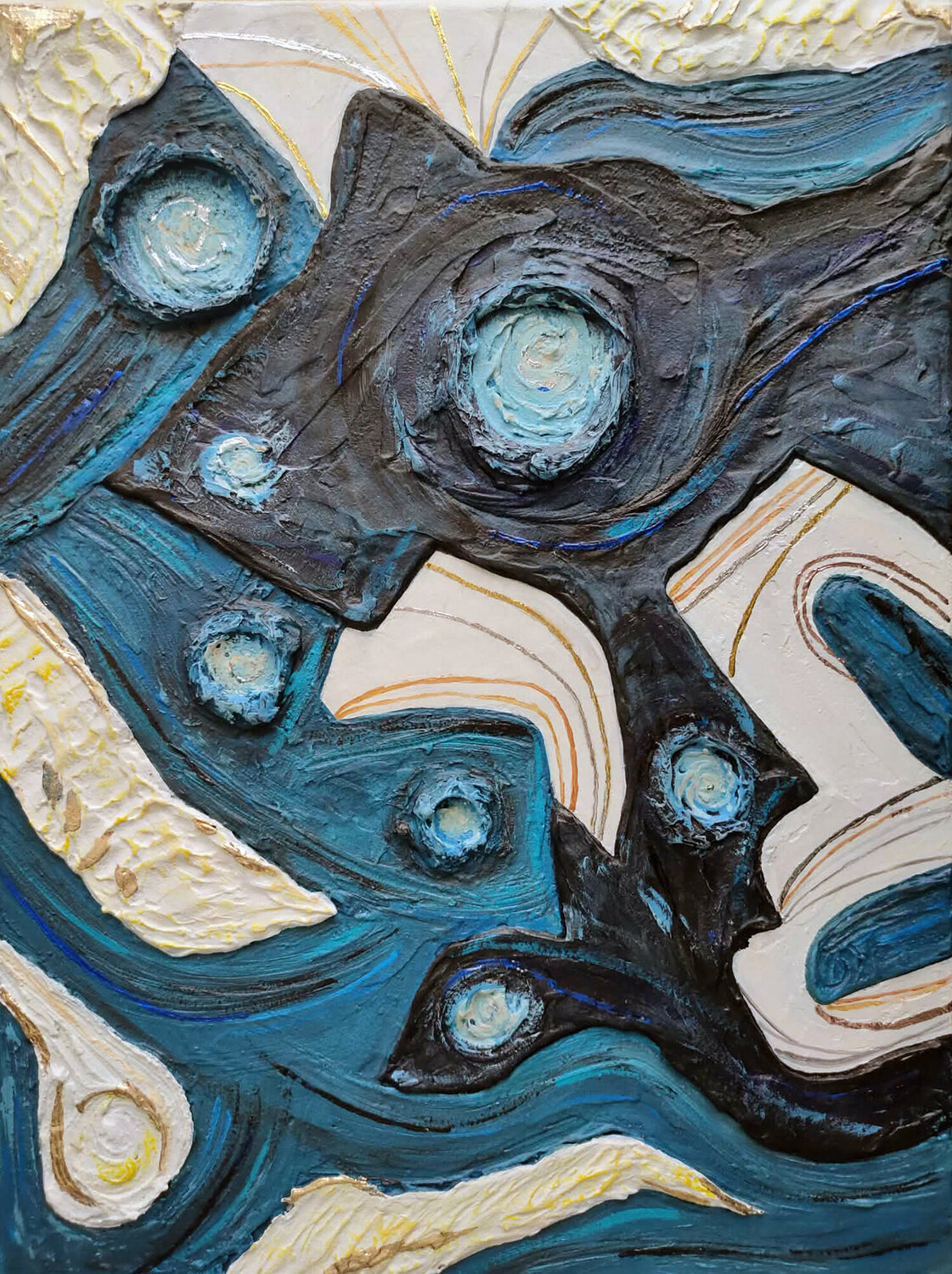 Inner Tides Alisa Anderson Pintura original en venta