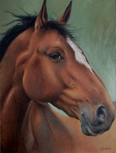 Caballo Mascilento de Moscoso, Pintura a la venta en Singulart