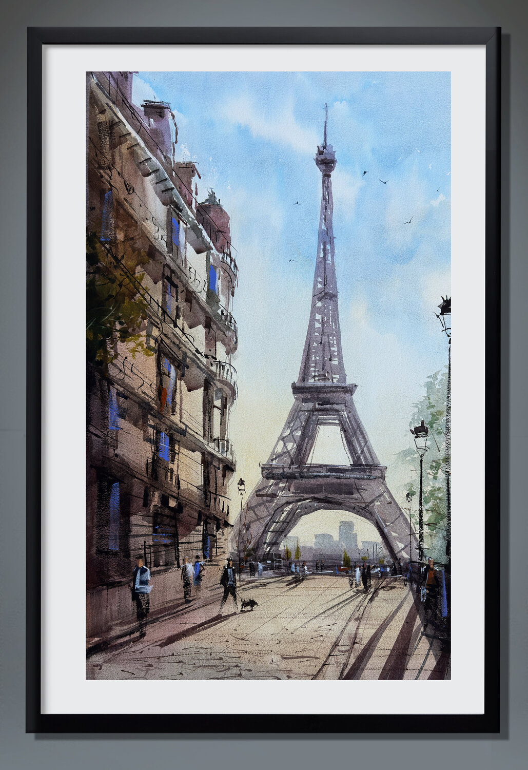 Eiffel Tower Dreams Vahe Grigorian Peinture originale à vendre