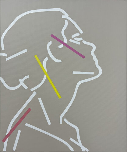 Reciprocidad - Reflejo del otro 09 di Tuike Souza, Pittura in vendita su Singulart