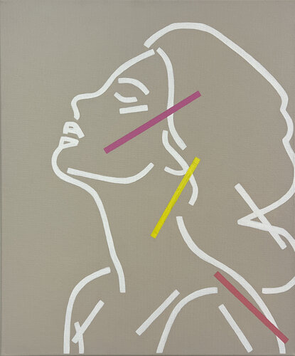 Reciprocidad - Reflejo del otro 010 van Tuike Souza, Schilderij te koop op Singulart