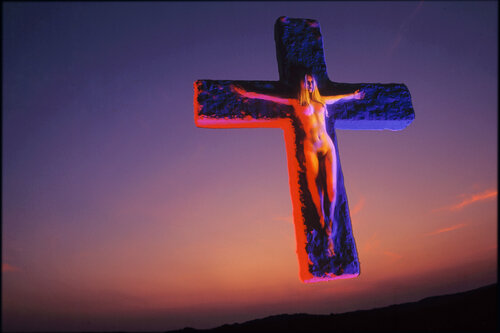 The Woman on the Cross von Matjaz Preseren, Fotografie kaufen auf Singulart