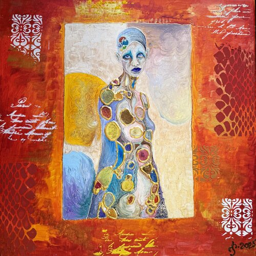 Message from the Light by Eka Rukhadze, 絵画 for Sale on Singulart