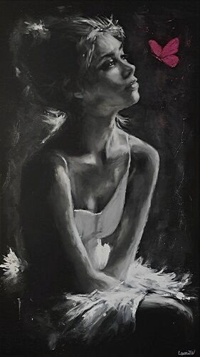 Les coulisses by Vincent Lenaerts, 絵画 for Sale on Singulart