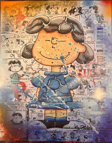 “Sally” Prova colore von Simone Parri, Malerei kaufen auf Singulart