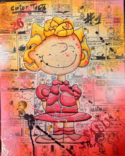 “Lucy” Prova colore by Simone Parri, 회화 for Sale on Singulart