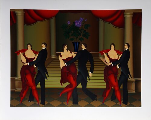 Tango Dancers by Igor Galanin, Print for Sale on Singulart