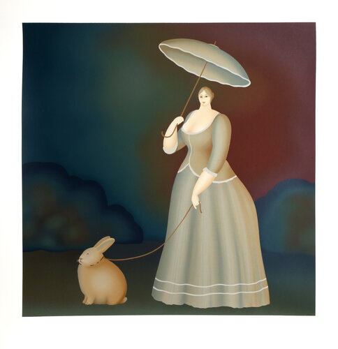 Walking the Rabbit by Igor Galanin, Print for Sale on Singulart