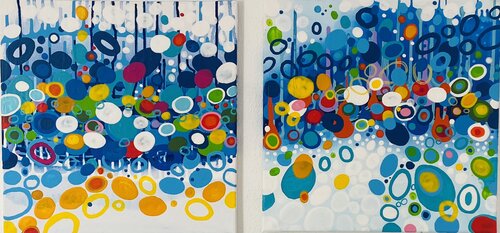 zweifellos im hier und jetzt di Michelle Kranz, Pittura in vendita su Singulart