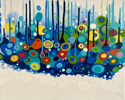 just breathe 1 di Michelle Kranz, Pittura in vendita su Singulart