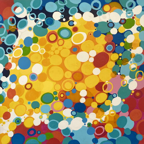 sunshine in your solar plexus di Michelle Kranz, Pittura in vendita su Singulart