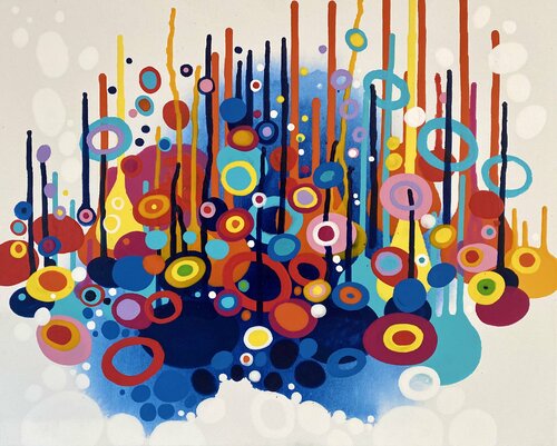 just breathe 2 di Michelle Kranz, Pittura in vendita su Singulart