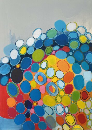 grey day by Michelle Kranz, Painting for Sale on Singulart