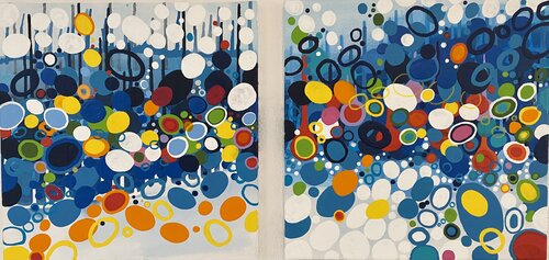 zweifellos im jetzt und hier van Michelle Kranz, Schilderij te koop op Singulart