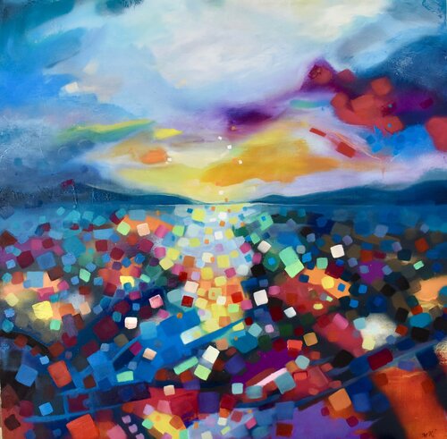 landscape 5 di Michelle Kranz, Pittura in vendita su Singulart