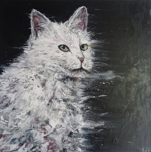 Ànanke (Il Guardiano Dell'Anima) par Simone Pappalardo, Peinture en vente sur Singulart
