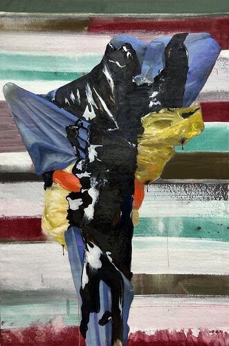 HEAVY CRUDE XIX by Mario Oberhofer, Painting for Sale on Singulart