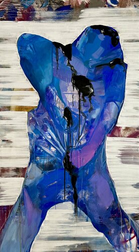 HEAVY CRUDE X de Mario Oberhofer, Pintura a la venta en Singulart
