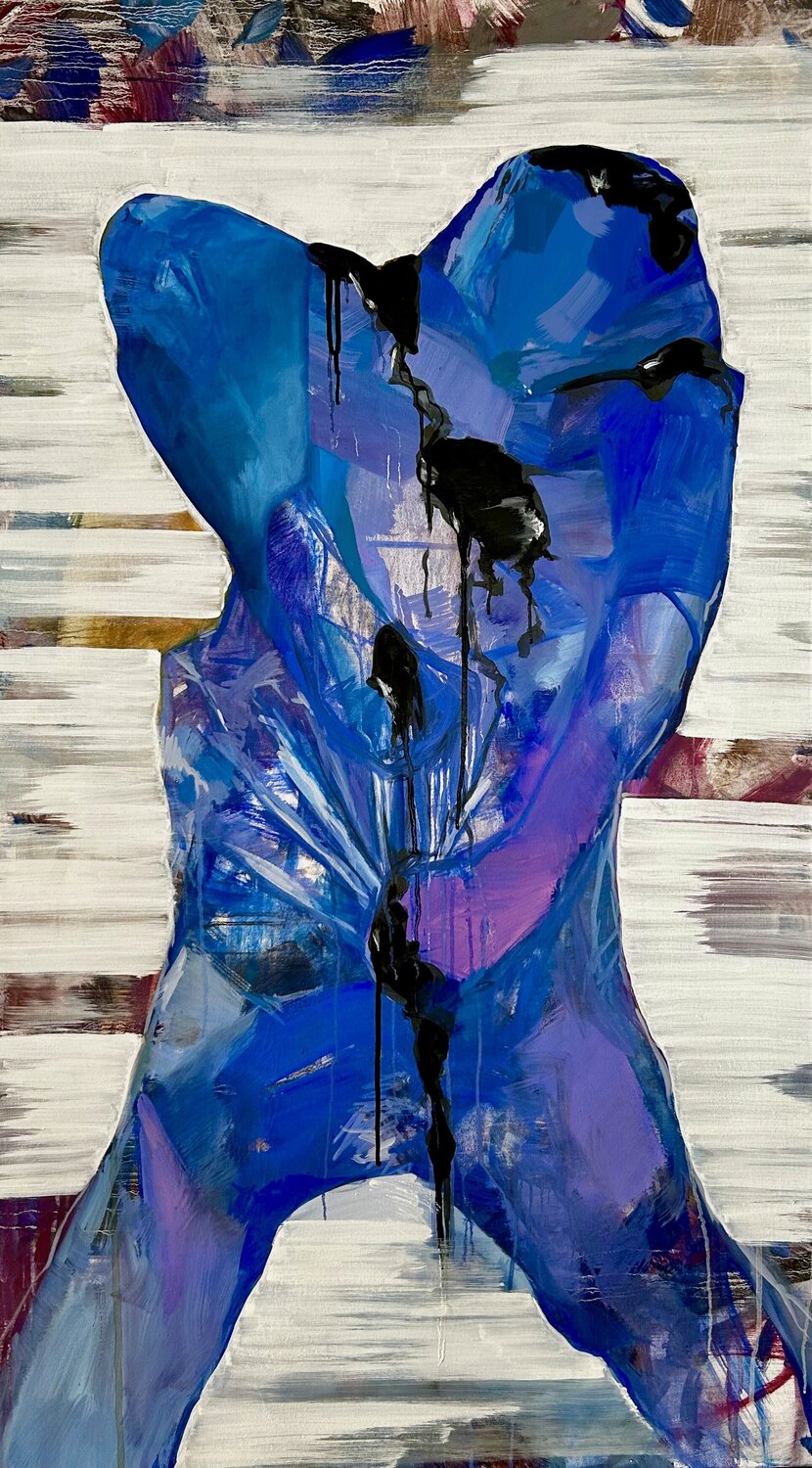 HEAVY CRUDE X Mario Oberhofer Pintura original en venta