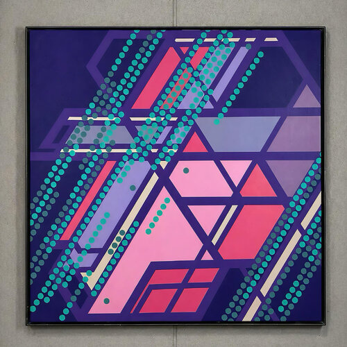 ARRAY (CANVAS) 2026 van Badasar Calbiyik, Schilderij te koop op Singulart