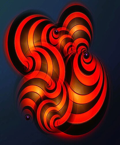 3Blue de Michael Dereza, Digital a la venta en Singulart