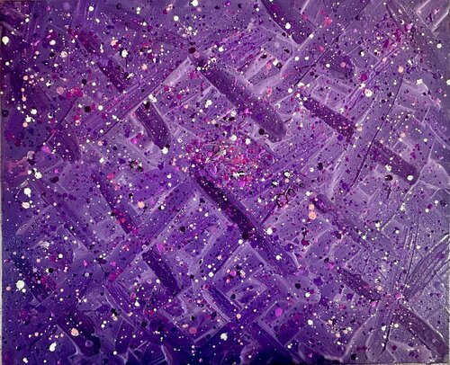 Color Violet von ART_LIFE_UNIK, Malerei kaufen auf Singulart