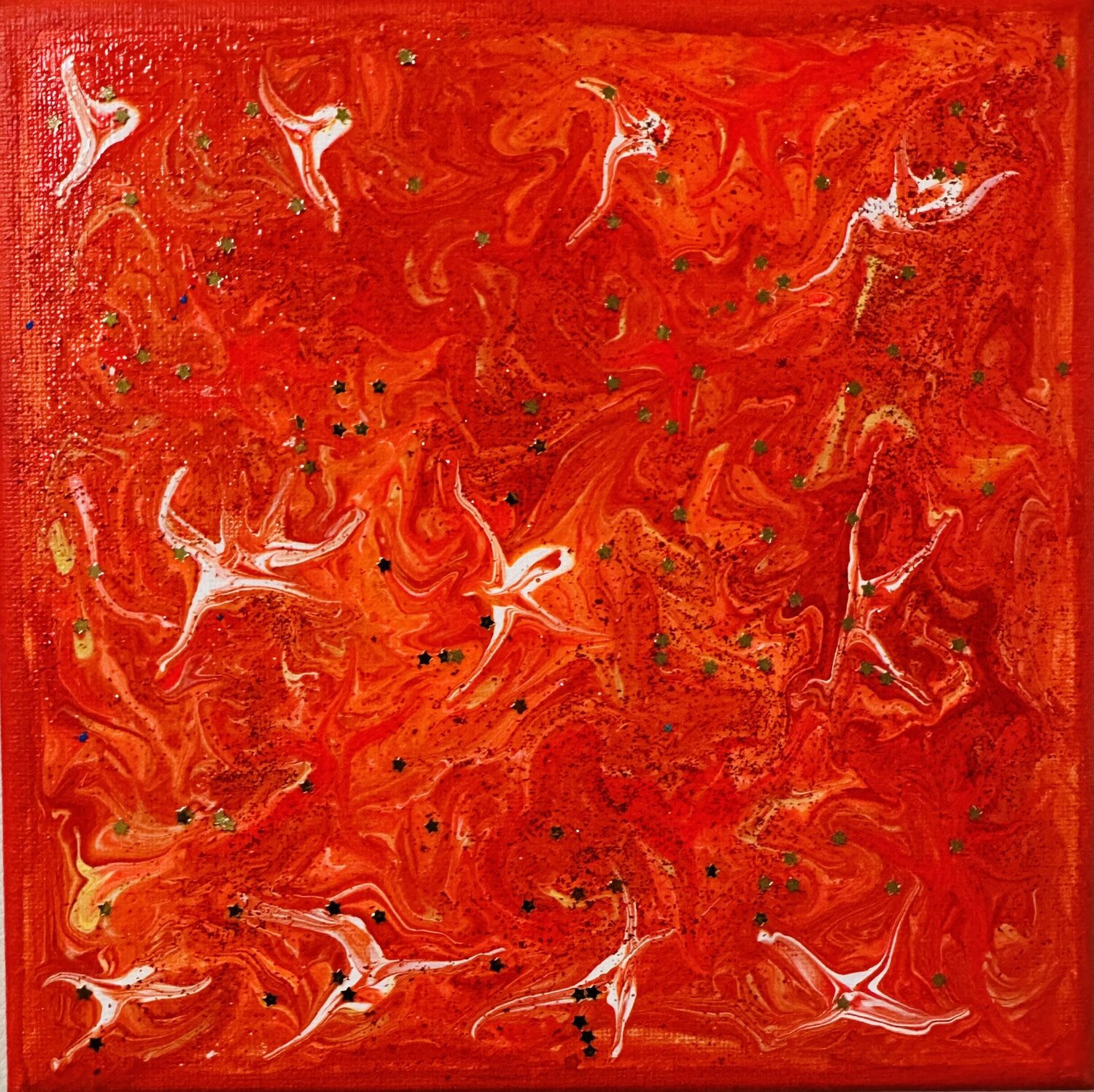 Stars and fire ART_LIFE_UNIK Pintura original en venta