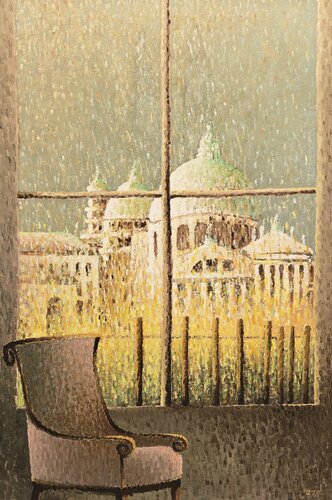 Santa Maria della Salute par Zoran Jovicic-Spaar, Peinture en vente sur Singulart