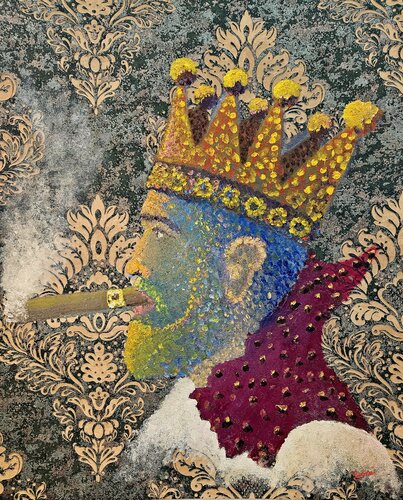 Le Roi by Zoran Jovicic-Spaar, Painting for Sale on Singulart