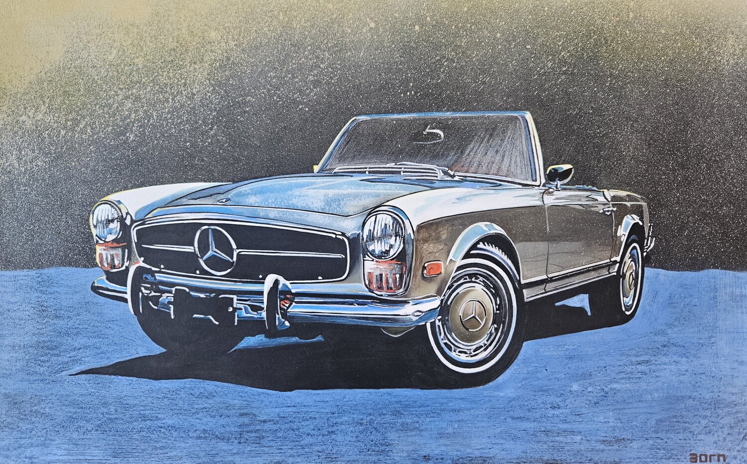 Mercedes Pagode Zoran Jovicic-Spaar Obra en papel en venta