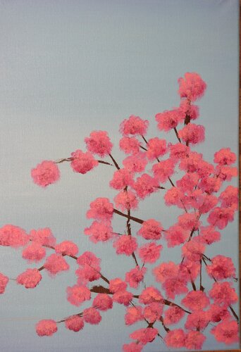 Cherry in Bloom von Robbie Daniels, Malerei kaufen auf Singulart