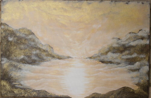 The Misty Brown by Robbie Daniels, Painting for Sale on Singulart