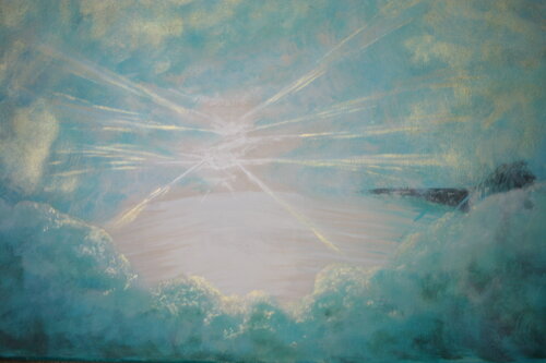 The Light at the End of the Tunnel by Robbie Daniels, 絵画 for Sale on Singulart