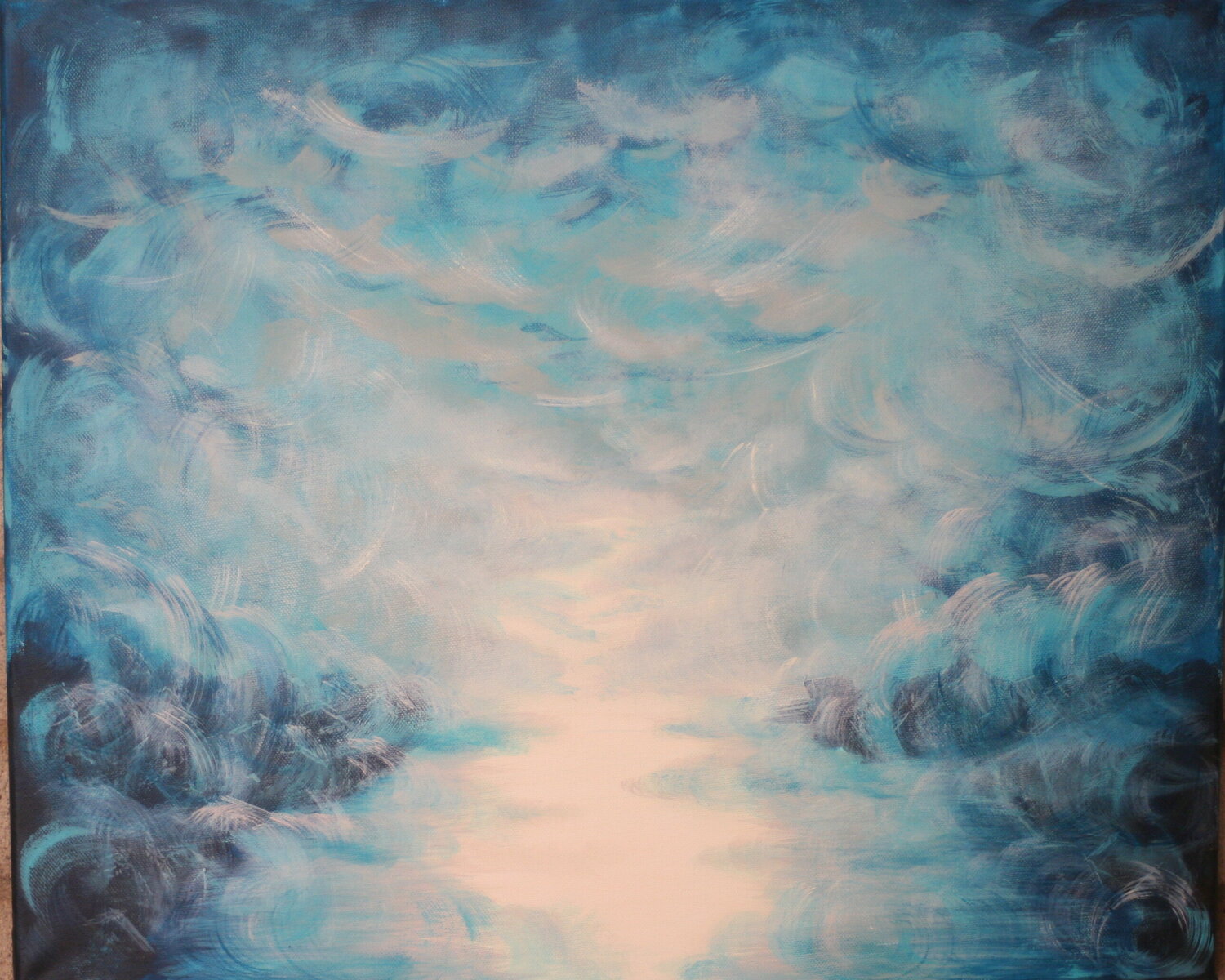 Clouded Haven Robbie Daniels Origineel schilderij te koop